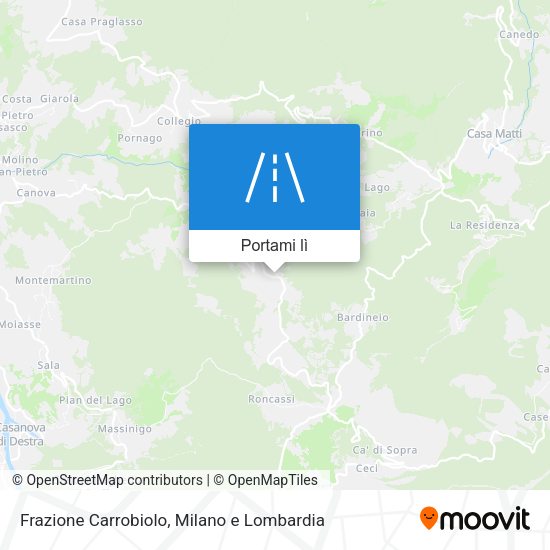 Mappa Frazione Carrobiolo