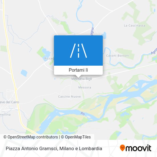 Mappa Piazza Antonio Gramsci