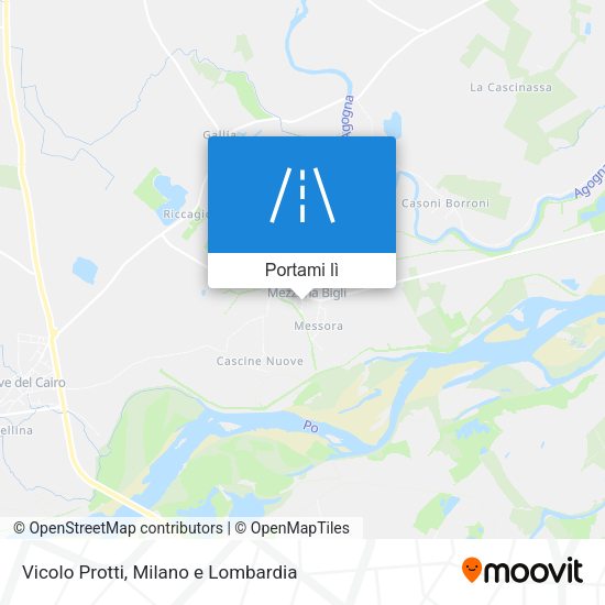 Mappa Vicolo Protti