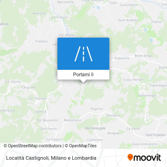 Mappa Località Castignoli