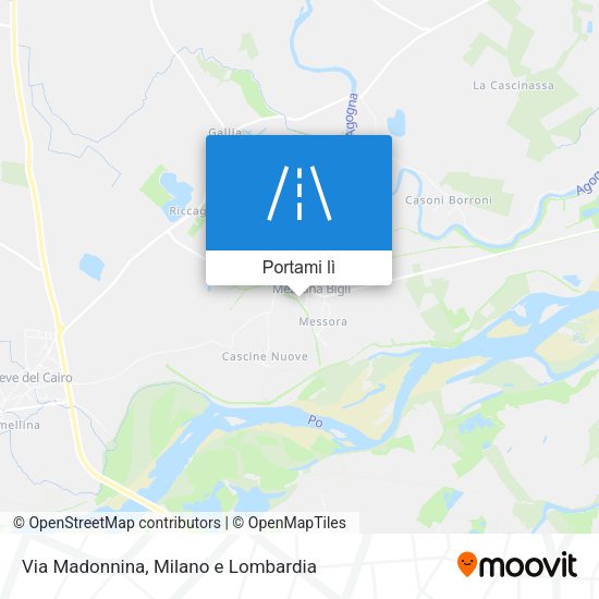 Mappa Via Madonnina