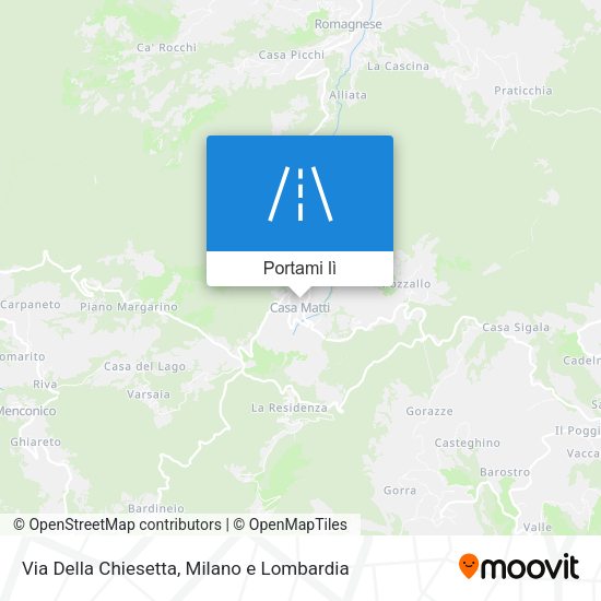 Mappa Via Della Chiesetta