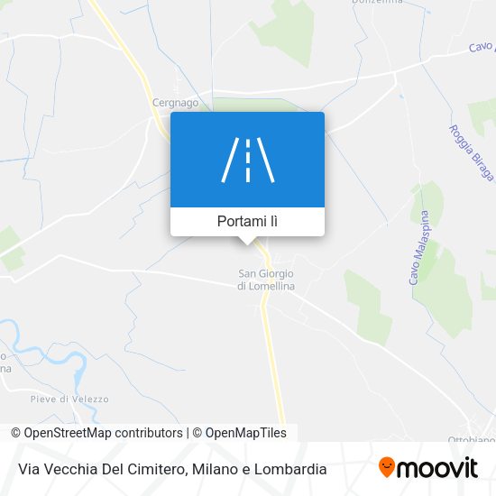 Mappa Via Vecchia Del Cimitero