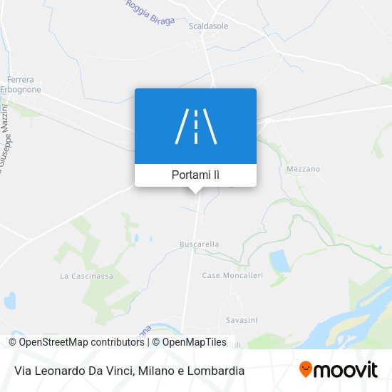 Mappa Via Leonardo Da Vinci
