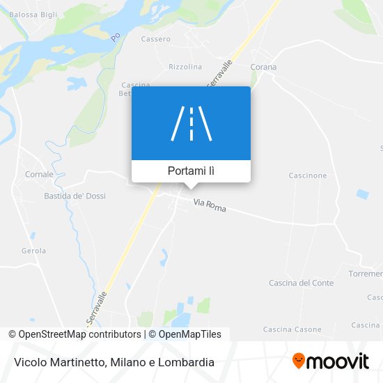 Mappa Vicolo Martinetto