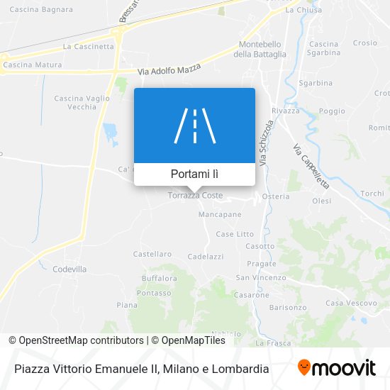 Mappa Piazza Vittorio Emanuele II