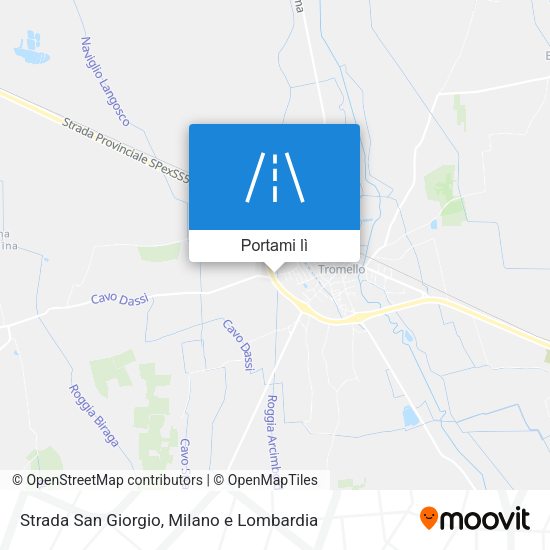Mappa Strada San Giorgio
