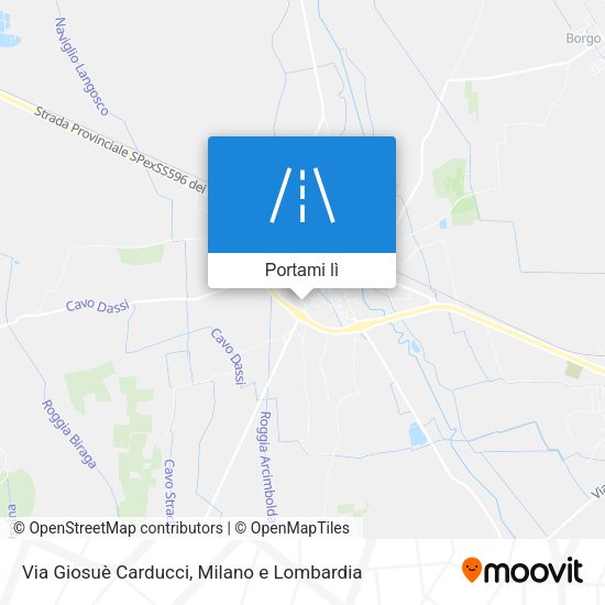 Mappa Via Giosuè Carducci
