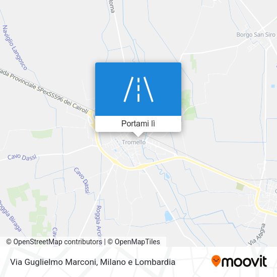 Mappa Via Guglielmo Marconi