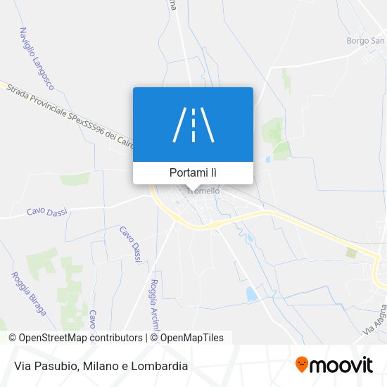 Mappa Via Pasubio