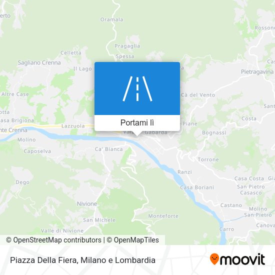 Mappa Piazza Della Fiera