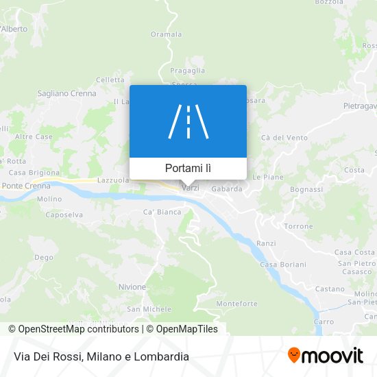 Mappa Via Dei Rossi