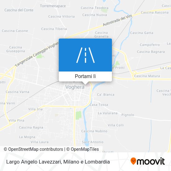Mappa Largo Angelo Lavezzari