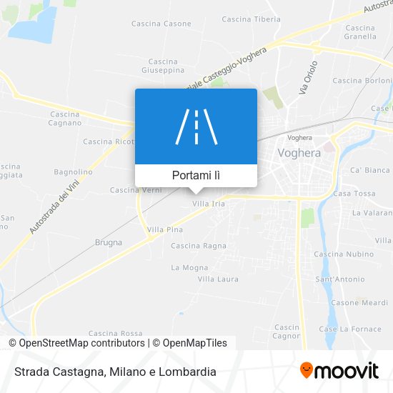 Mappa Strada Castagna