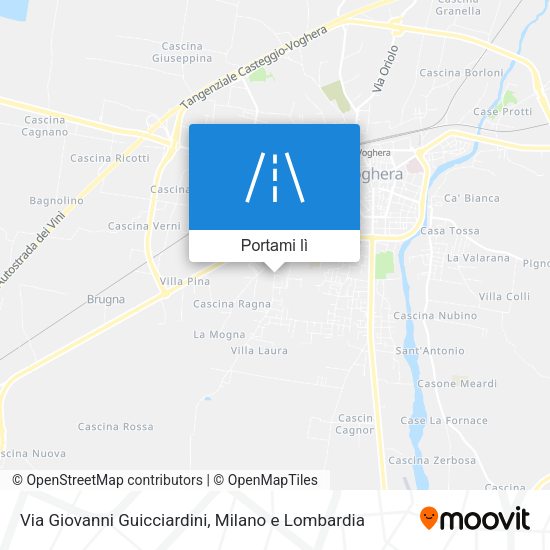 Mappa Via Giovanni Guicciardini