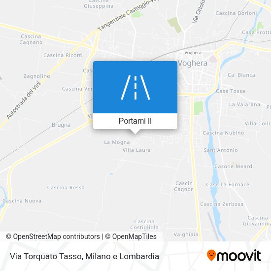 Mappa Via Torquato Tasso
