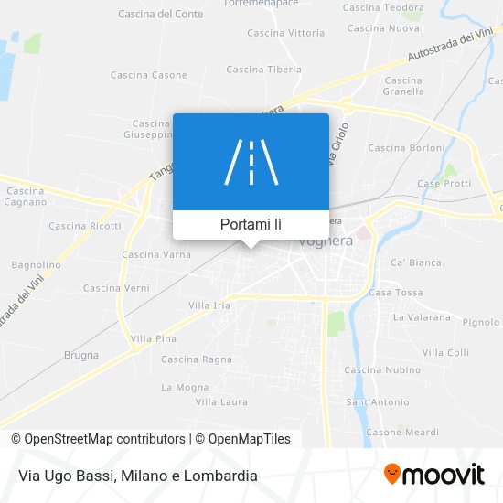 Mappa Via Ugo Bassi