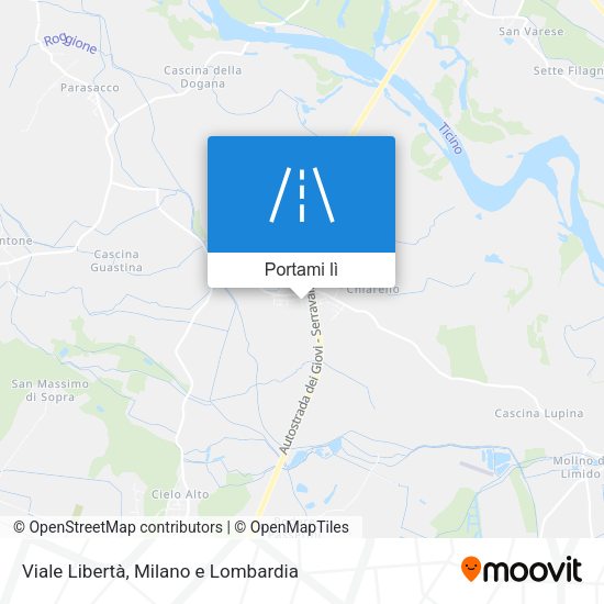 Mappa Viale Libertà
