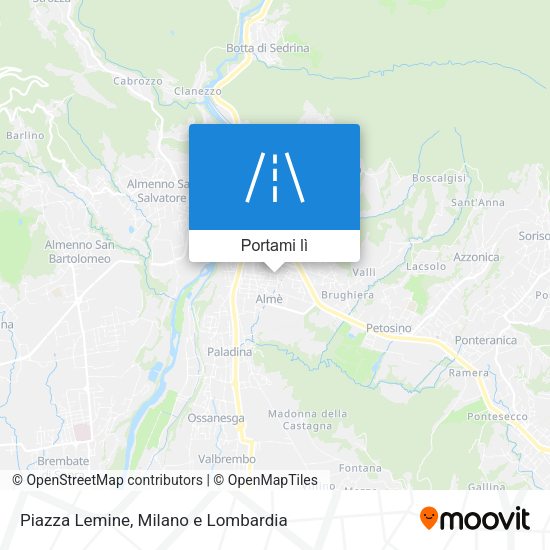 Mappa Piazza Lemine