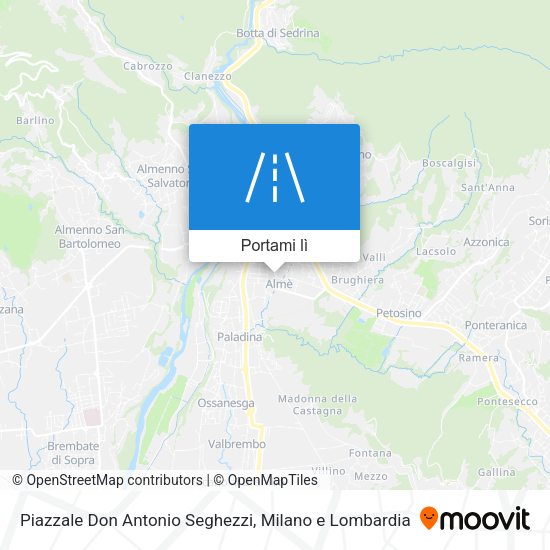 Mappa Piazzale Don Antonio Seghezzi