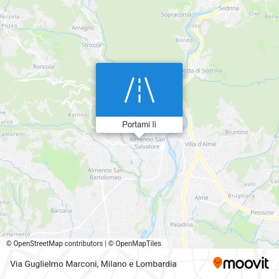 Mappa Via Guglielmo Marconi