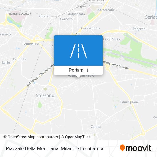 Mappa Piazzale Della Meridiana