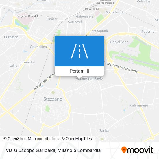 Mappa Via Giuseppe Garibaldi