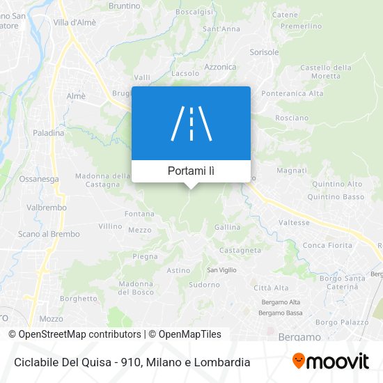 Mappa Ciclabile Del Quisa - 910
