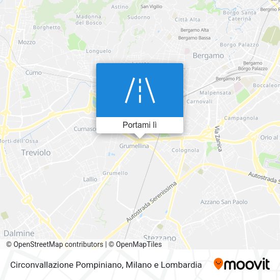 Mappa Circonvallazione Pompiniano