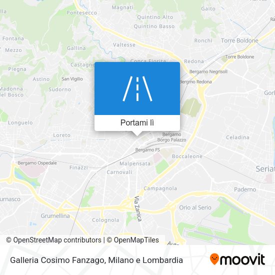 Mappa Galleria Cosimo Fanzago