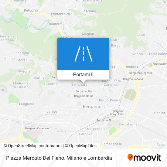 Mappa Piazza Mercato Del Fieno