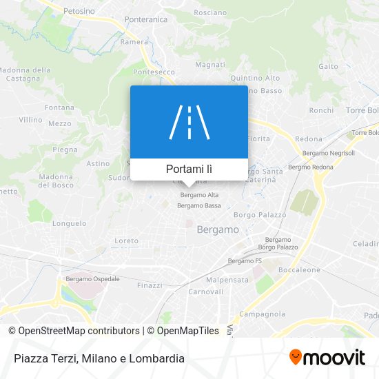 Mappa Piazza Terzi