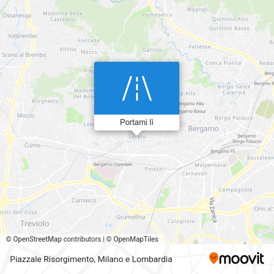 Mappa Piazzale Risorgimento
