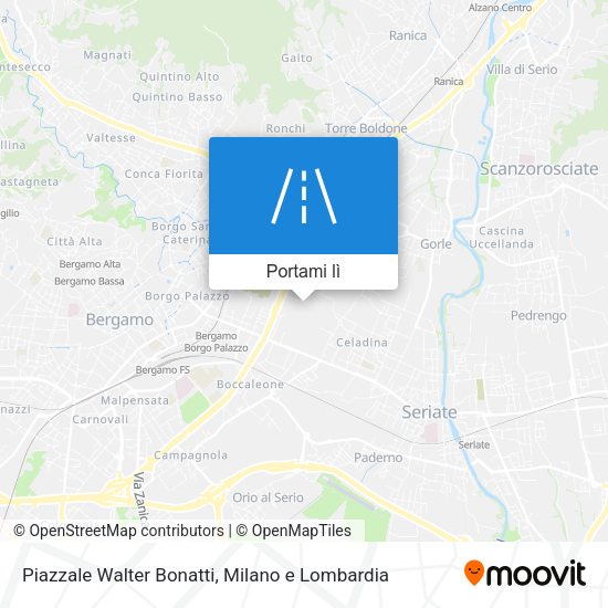 Mappa Piazzale Walter Bonatti