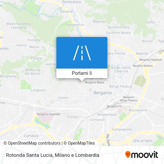 Mappa Rotonda Santa Lucia