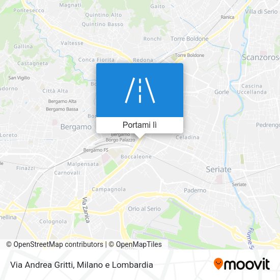 Mappa Via Andrea Gritti
