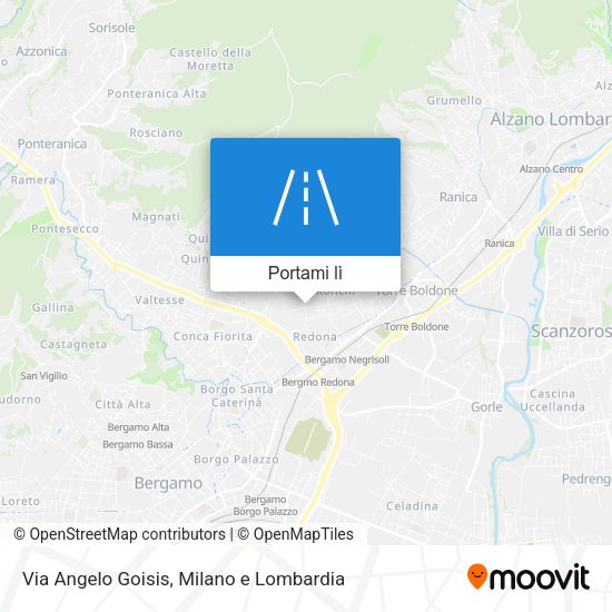 Mappa Via Angelo Goisis