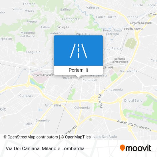 Mappa Via Dei Caniana
