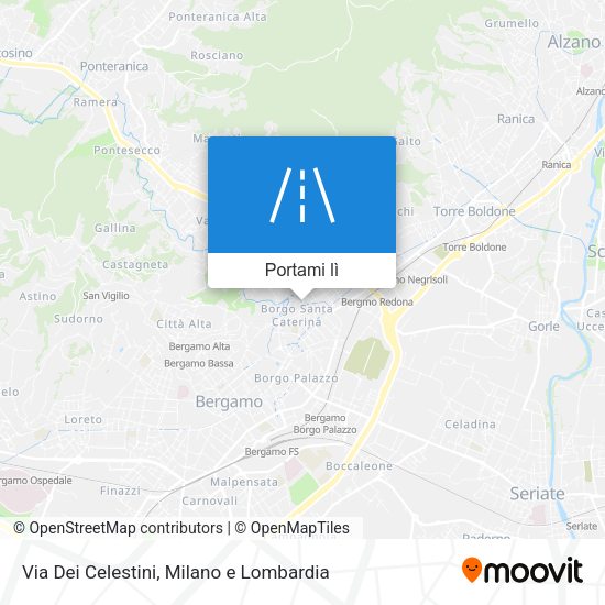 Mappa Via Dei Celestini