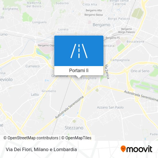 Mappa Via Dei Fiori