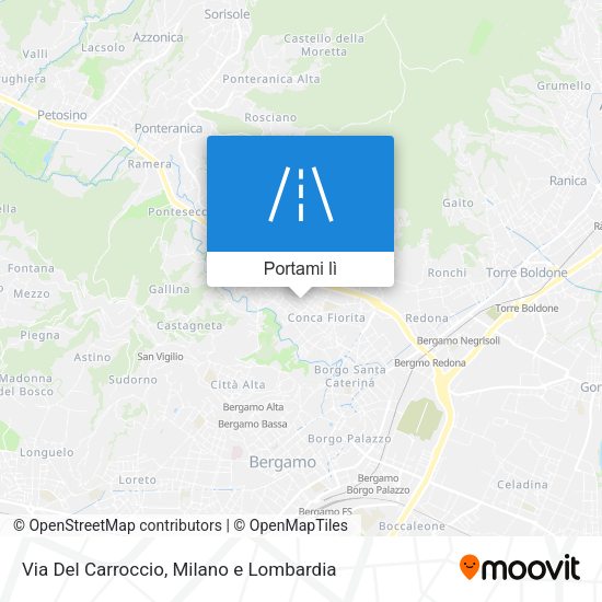 Mappa Via Del Carroccio