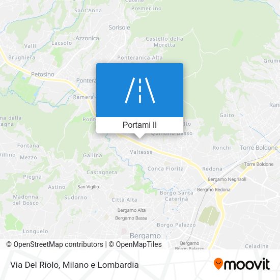 Mappa Via Del Riolo