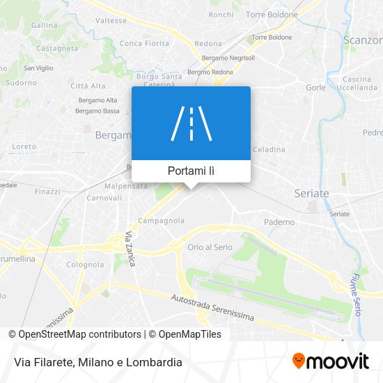 Mappa Via Filarete