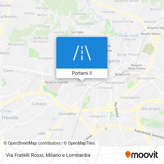 Mappa Via Fratelli Rossi