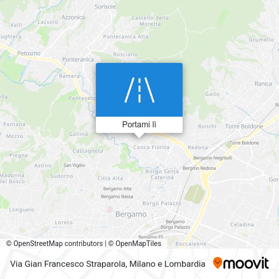 Mappa Via Gian Francesco Straparola