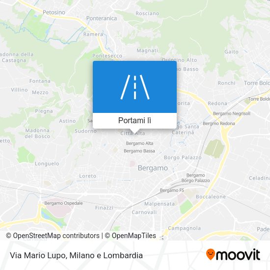 Mappa Via Mario Lupo