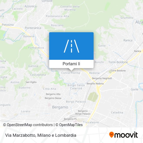 Mappa Via Marzabotto