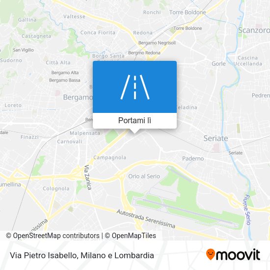 Mappa Via Pietro Isabello