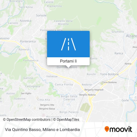 Mappa Via Quintino Basso