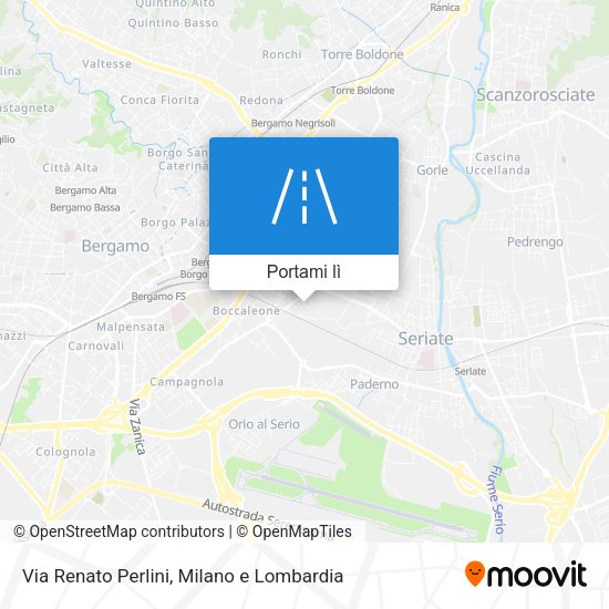 Mappa Via Renato Perlini